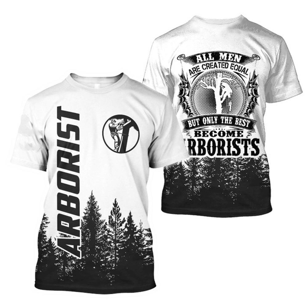 Summer Men'S Tooling T-Shirt Lumberjack Quick-Drying Short-Sleeved 3d T-Shirt Oversized Loose Sports Cool O Collar Casual Top