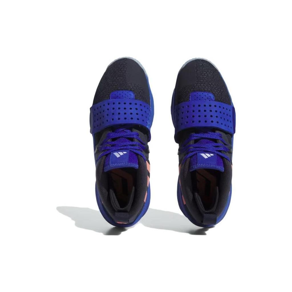 Adidas Dame 8 EXTPLY Out Of This World Herren Sneaker Blau Legend-Ink Semi-Koralle-Fusion IG8085