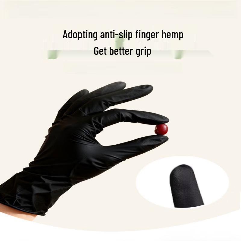 FKIV Extended Heavy-Duty Disposable Nitrile Gloves