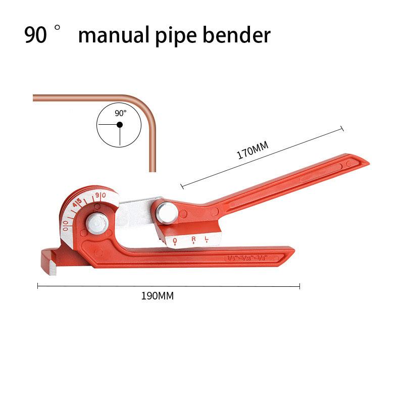 

Ручной гибочный инструмент для медных труб 3 в 1, тип трубогиба для топливных и тормозных трубок, ручной инструмент 1/4 5/16 3/8 , вальцовка тормозных трубок, латунь