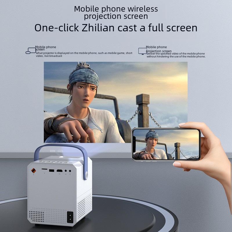 Cross-border HD Mobile Projector T2mini with Autofocus
