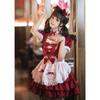 Cosplay Soft Girl Maid Dress Pure Cute Pink Maid Uniform Suit Role Play Skirt