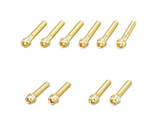 

Комплект болтов KITACO Vivid с золотым покрытием для левого корпуса GROM JC61 Все модели 060-1432310