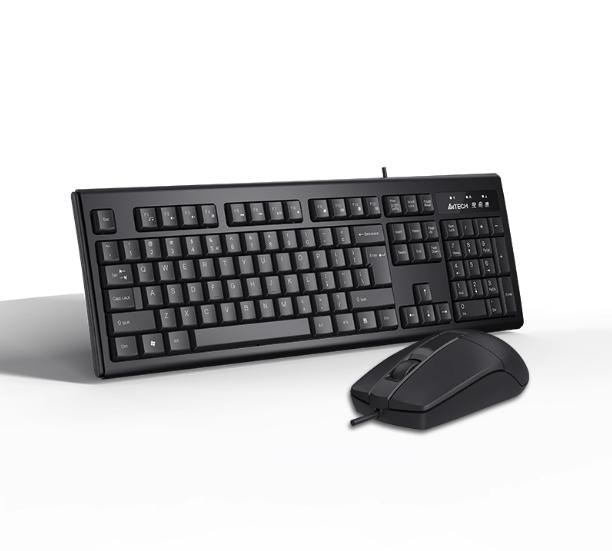 A4Tech Wkm-1300 RGB Wired Gaming Mouse Set USB Compatible for Notebook Desktop Computers Dedicated for Office Use Stock