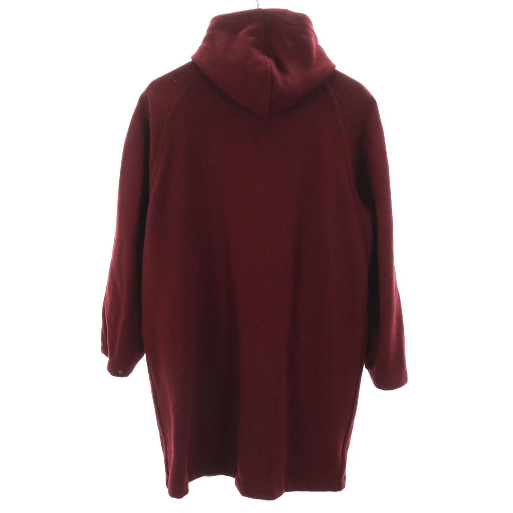70er Jahre Vintage Kapuzenmantel 18 Bordeaux TALON REISSVERSCHLUSS Damen Gebraucht