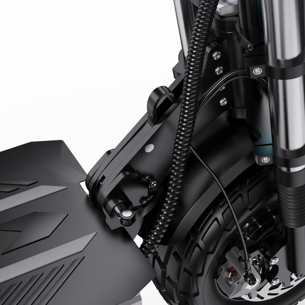 APEFOX T90 Adult Electric Scooter 2100W Dual Motors Blackgrey 13-inch Urban Off-road Tires 60V 31.2Ah Battery.