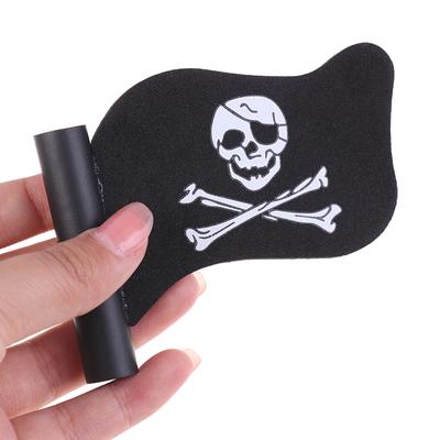 Ajuste de la bola de la antena del coche bandera pirata alegre decoración aérea del coche Exterior del coche