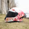 966Motorcycle helmets, men's and women's full face helmets, four season personalized large tail wing motorcycle running helmets