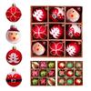 9Pcs/box 6cm Christmas Ball Ornaments Xmas Tree Hanging Pendant Christmas Decorations for Home 2025 Navidad Natal New Year Gift