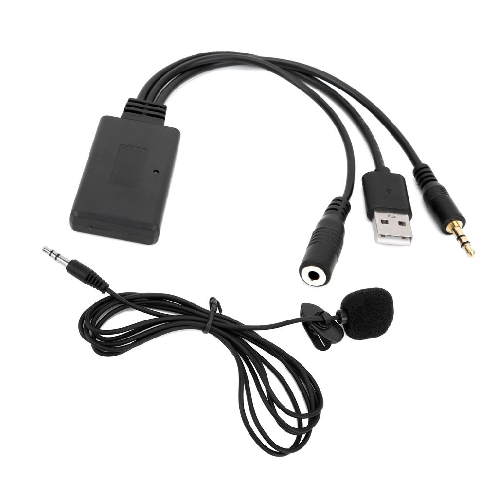 Microphone Adapter Auxiliary Audio Cable Stereo Bluetooth 5.0 Replacement for Z4 E60 E63 E64 E66 E81 E82 E70 E90