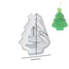 Christmas Tree Silicone Candle Mold Elk Soap Plaster Making Tool Gingerbread Man Mold for Candle Making DIY Gift