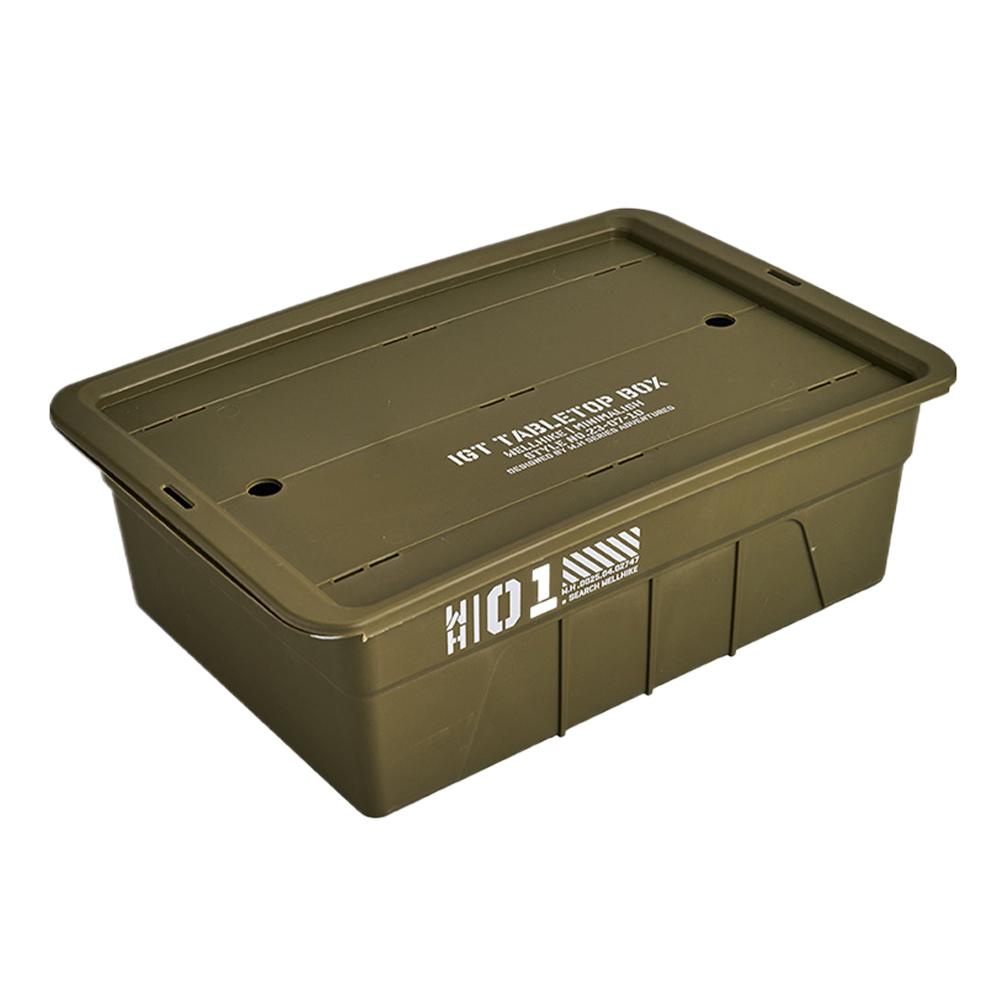 

Столик IGT Чайный поднос Многофункциональная столешница Корзина для хранения Большая вместимость Подставка для горшков, мисок, тарелок Корзина для пеших походов, рыбалки зелёный