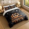 Bedding Set 1 Duvet Cover 2 Pillowcases Rammstein Print Soft Bed Linen Bedroom Decor
