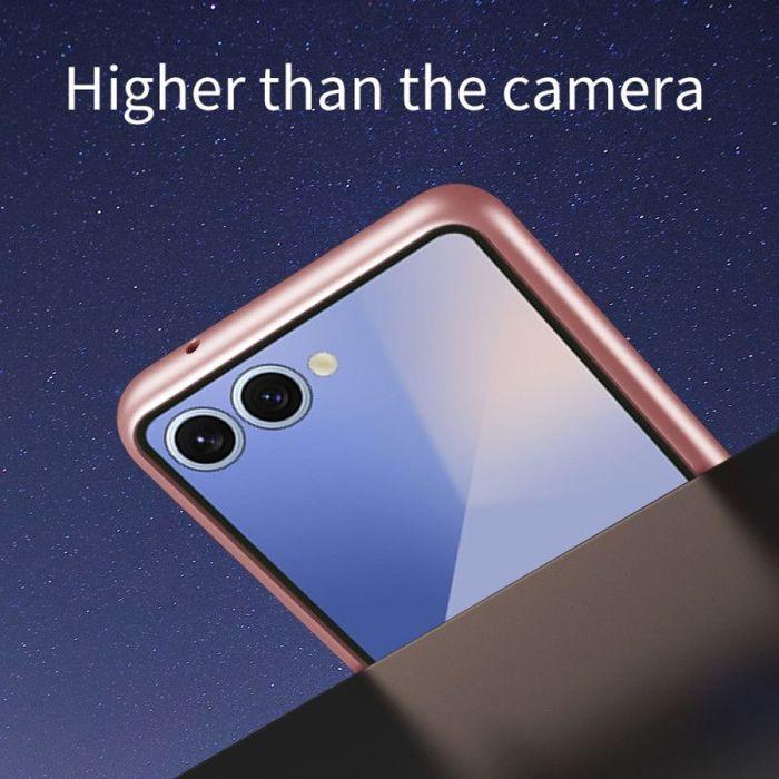 Protective Case - BOOLING - for Samsung Galaxy Z Flip 7 - Shockproof - Magnetic Circle - Black