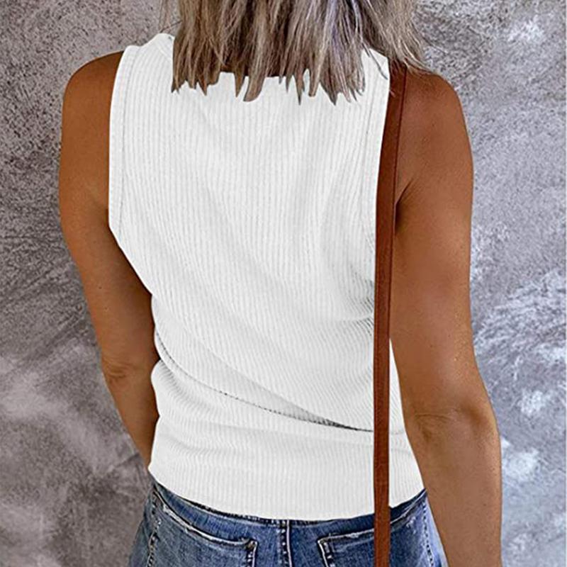 Artı Boyutu Bayan Tankı Üstleri Yaz Kolsuz Cami Bluz Bayan Yelek Tee T Gömlek