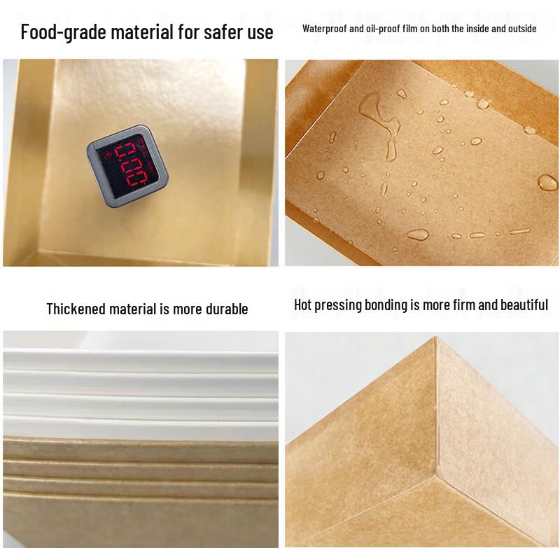 Bozhen Jiangchu Disposable Kraft Paper Plates