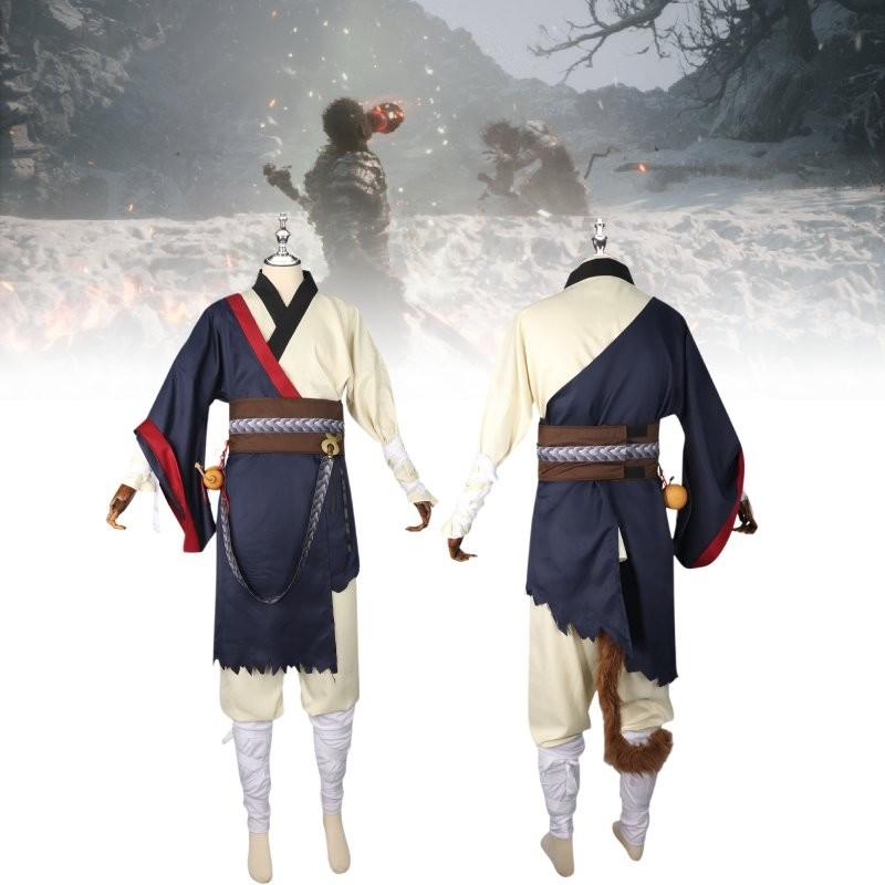 Black Myth Wukong Cosplay Costume Vintage Style For Game Enthusiasts In Summer 2024