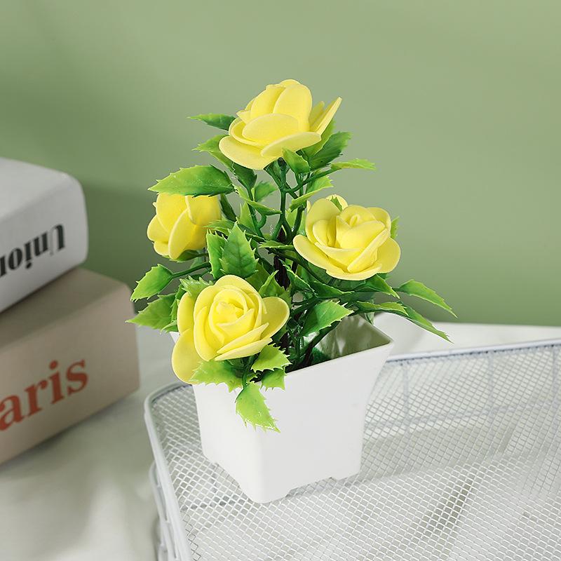 Simulated Bonsai, Fake Flower Bonsai, Simulated Wintersweet Branch Bonsai, Simulated  Artificial Flower