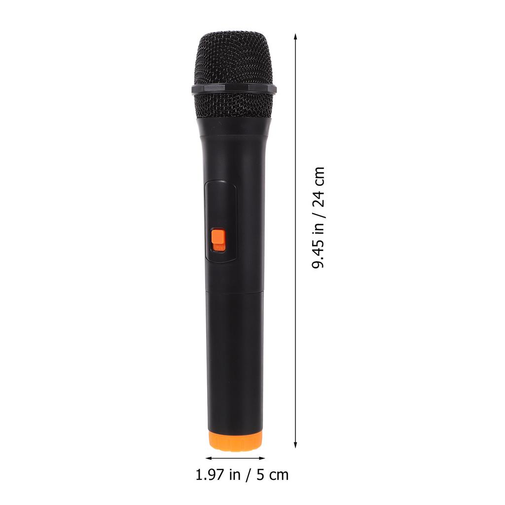 Vivid Realistic Fake Microphone Prop for Children Stage Expression Practice Birthday Party Favor Camping Trip Pretend Play Mic