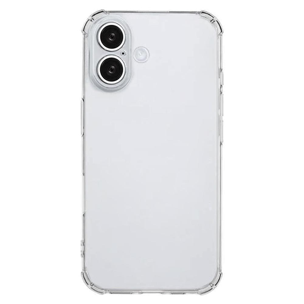 KALEBOL For iPhone 16 Plus Case 1.5mm TPU Transparent Anti-Drop Phone Cover