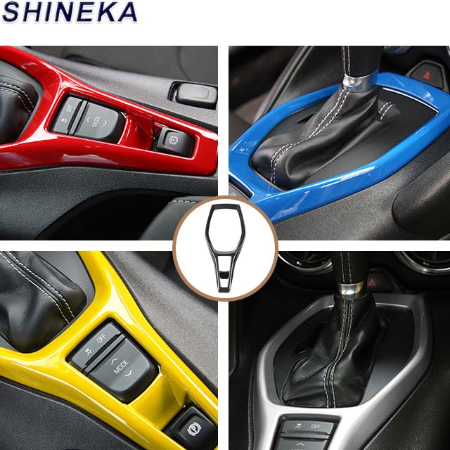 Hot Sale Interior Kits ABS Gear Shift Panel Decorative Cover for Chevrolet Camaro 2017+