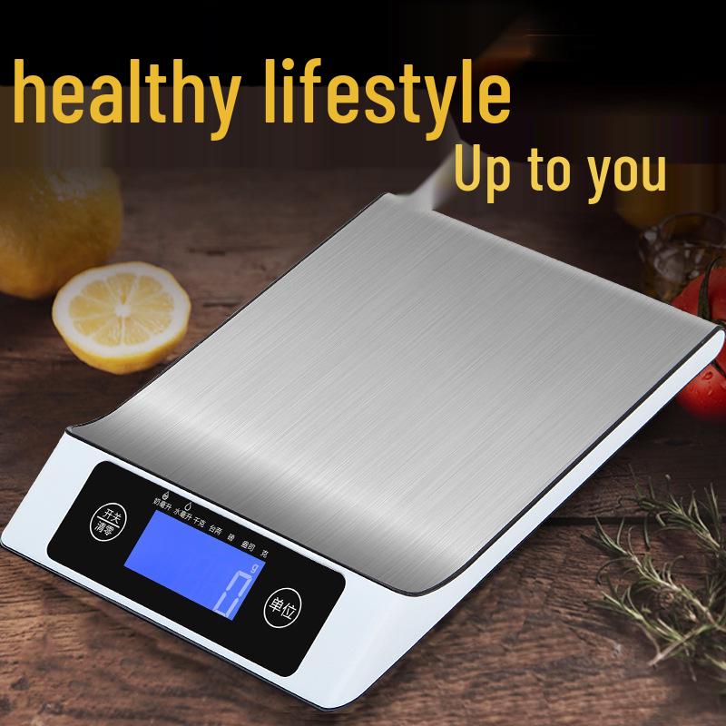15kg Stainless Steel Electronic Kitchen Parcel & Platform Scale