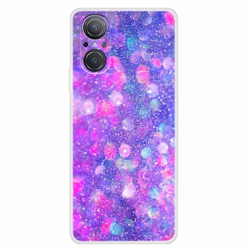 For Huawei nova 9 SE Case Nova9 Clear Soft TPU Silicone Cats Back Cover for Huawei Nova 9SE Case Nova9SE Funda Shockproof Coque