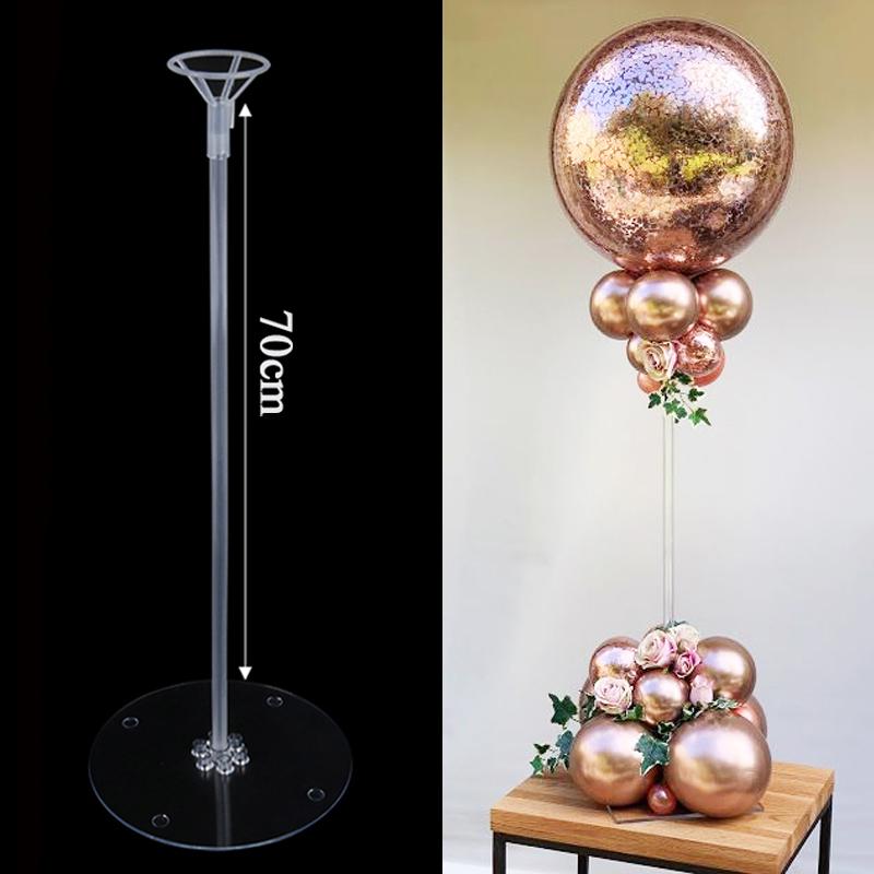 Decoração para festa de aniversário Balões Suporte para mesa de casamento Balão Suporte para coluna Balão Vara Globos Acessórios de decoração para casa
