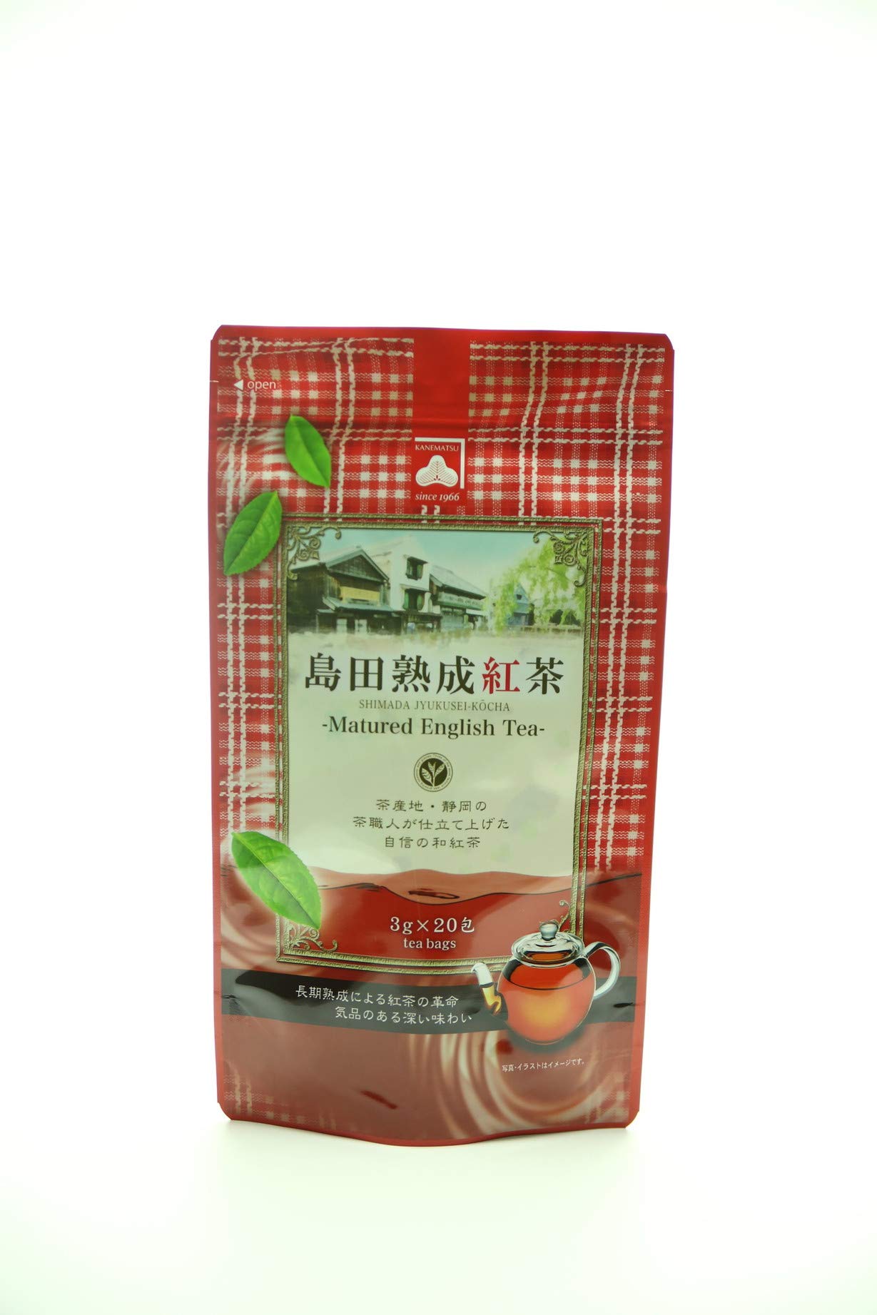 

Kanematsu Seicha Shimada aged tea black tea bags 60g x 4 bags