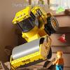 Extra Large Alloy Engineering Toy: Roller, Excavator, Bulldozer, Loader for Boys Aged 2-3 Years
