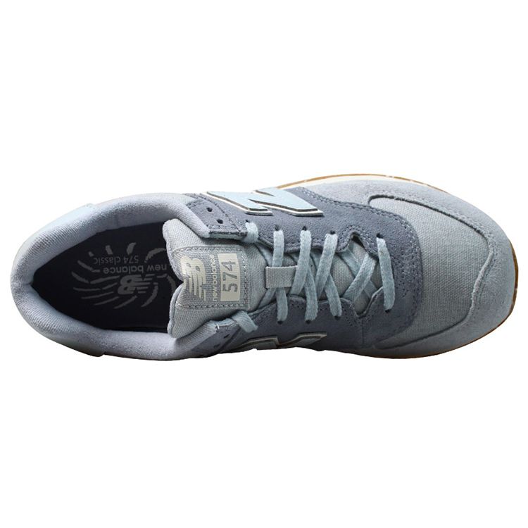 New Balance Nb 574 Minimalist Casual Low-Top Running Shoes Unisex sneakers Light-Blue ML574SEB