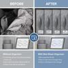 Non-woven foldable bed sheet clothing wardrobe storage box dust-proof storage box with lid organizing storage box