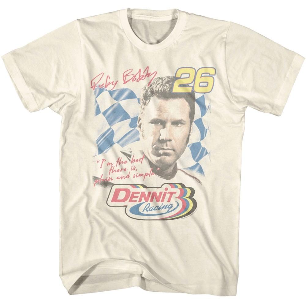Talladega Nights Plain Simple Men T Shirt S