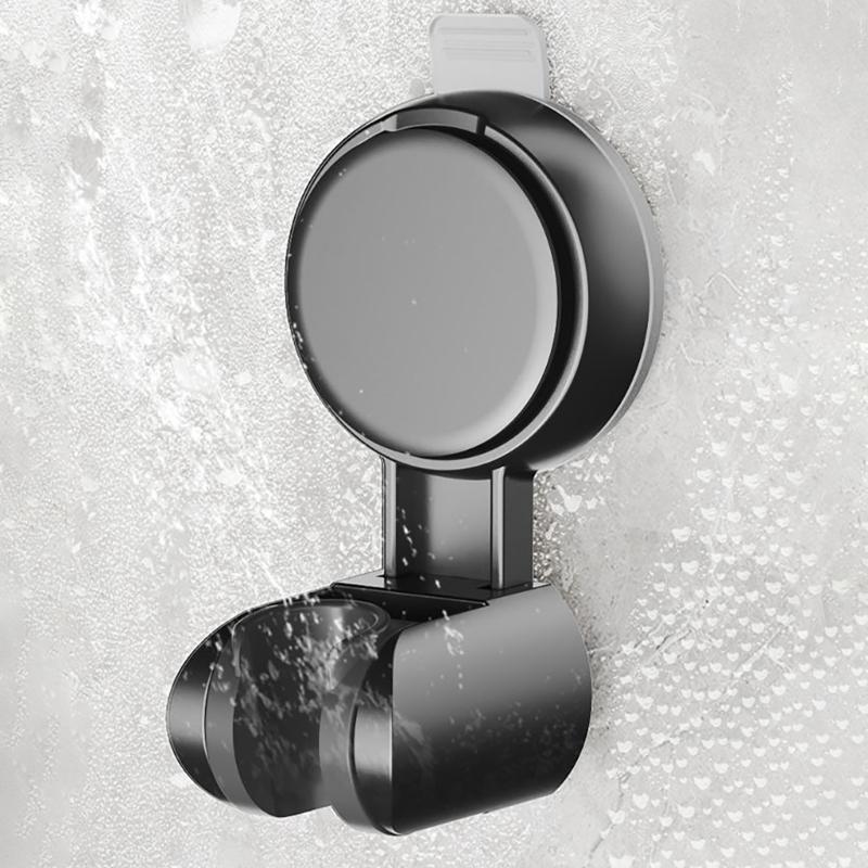 Portable Sturdy ABS Suction Shower Sprayer Holders Bathroom Accessory for Easy Installation in Bathroom Setting