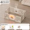 Kompakter Baby-Laufstall: Sichere Indoor-Krabbelmatte zum Kinderschutz im Wohnzimmer