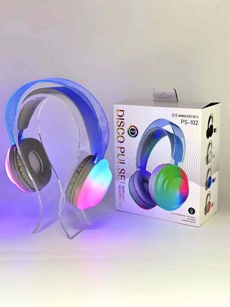 JYL TS Over-ear Gradient Glowing Adaptive Bluetooth Headphones