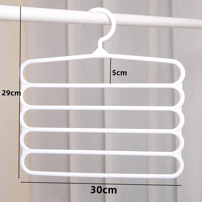 

Складная вешалка для брюк Многофункциональная многослойная вешалка для брюк Многослойная вешалка Домашнее хранение Сушилка для одежды 5 в 1