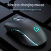 Cross-Border Wireless Bluetooth Silent Mouse for Gaming & Office - Dual Mode, Rechargeable for Laptop & Desktop.