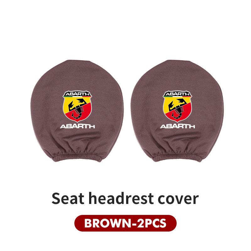 Autositz Kopfstütze Nackenkissen Staubdichte Schutzhülle Für Abarth FIAT 500 Ducato Stilo Palio UNO Astra Bravo Tipo