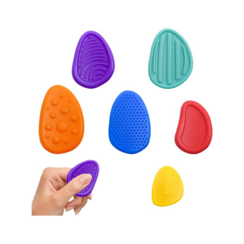 Cross-Border Children's Sensory Stress Relief Silicone Stones