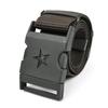 Jun Ding Ying Men's Star Design Nylon Woven Belt