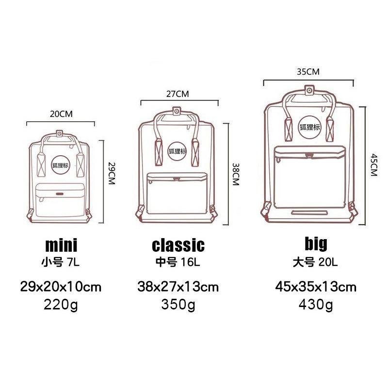West Arctic Fox Bag Birch Forest Junior High School Elementary School Children's School Bag Backpack Women's Backpack Customized