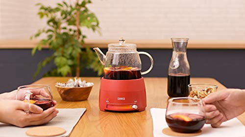 PRISMATE Hot Cocktail Maker with Fun Recipe Book (PR-SK027, Red)