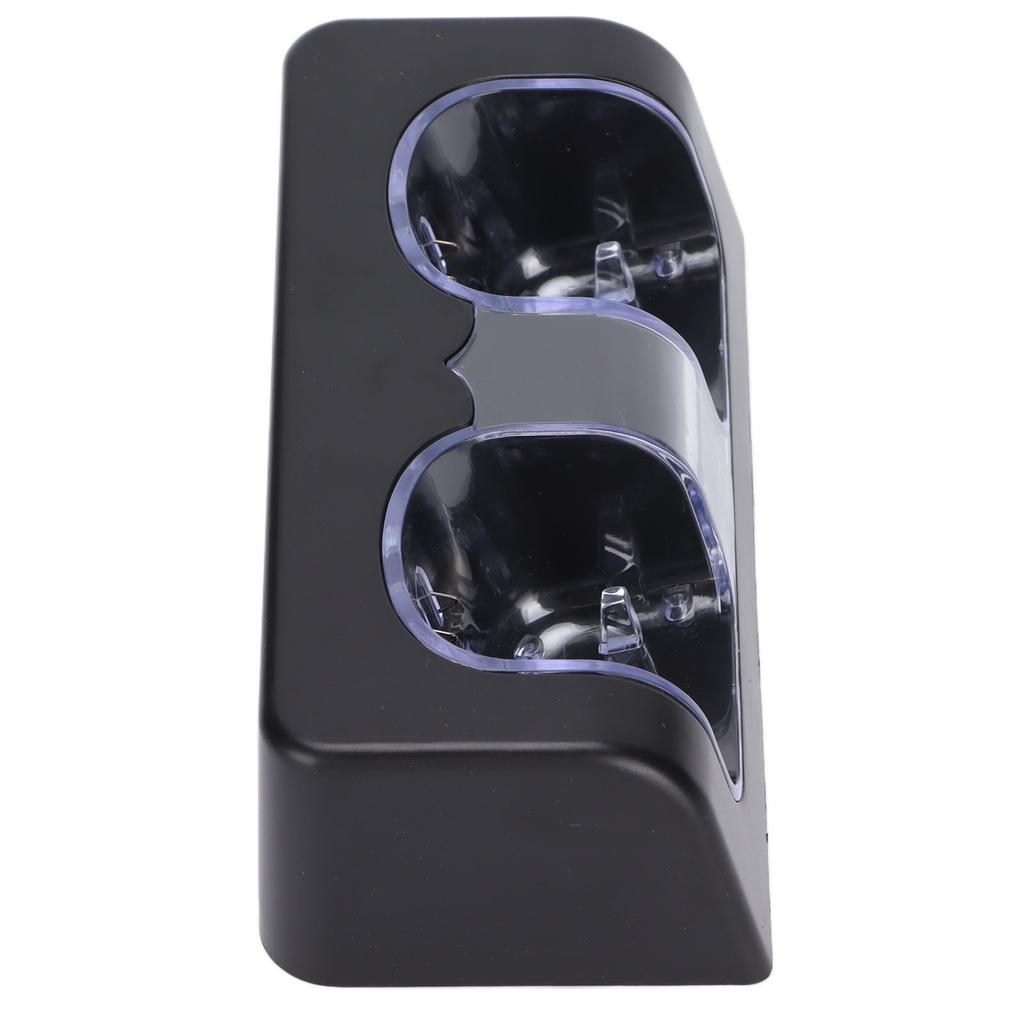 Remote Battery Charger with Power Cord Stable Portable Dual Charging Station Dock for Wii Game Remote Control Battery