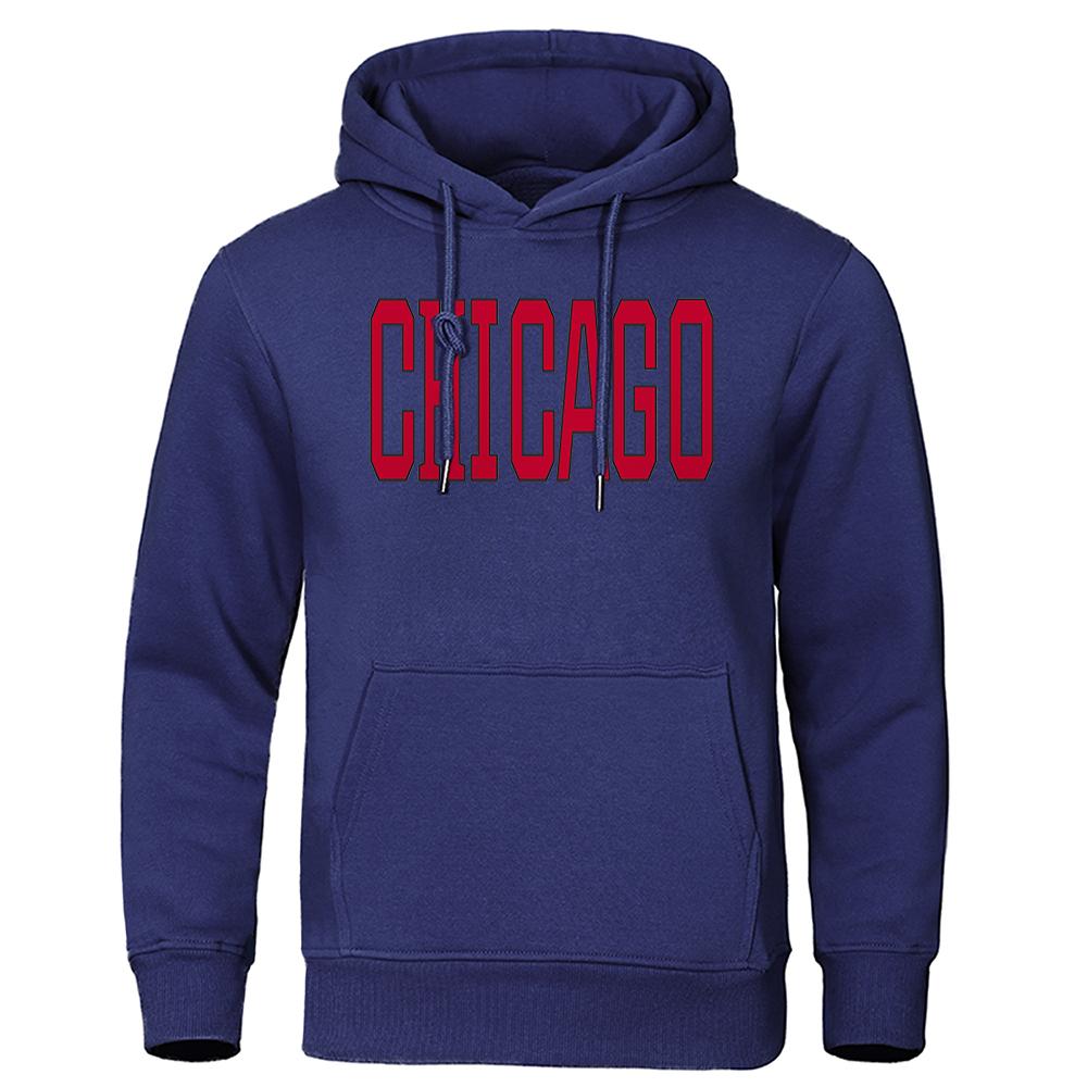 Men's And Women's Long Sleeves Chicago Basketball Uniform Printing Mens Hoody Street Hip Hop Hoodies Loose Clothes