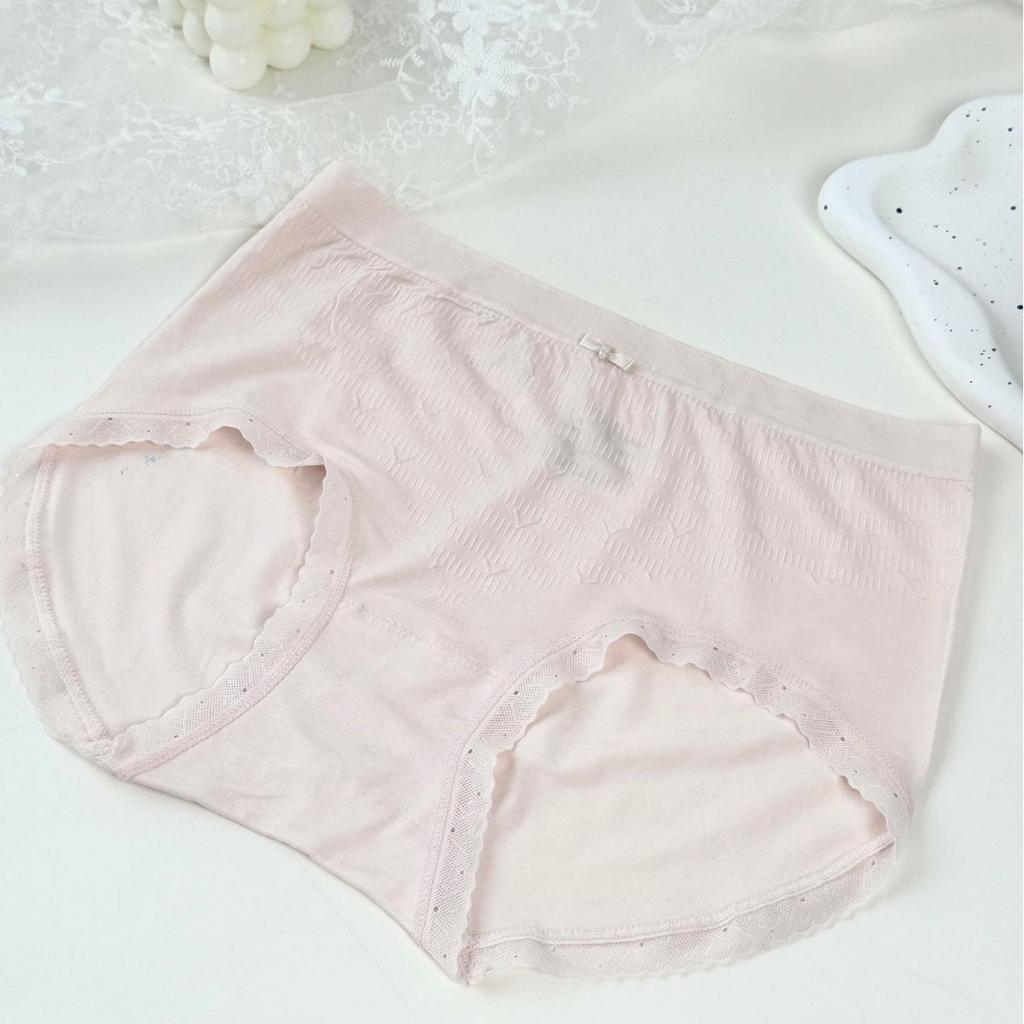 Damen Frühling und Sommer Neue Leichte und Bequeme Atmungsaktive Dreieck-Slips mit Mittlerem Bund