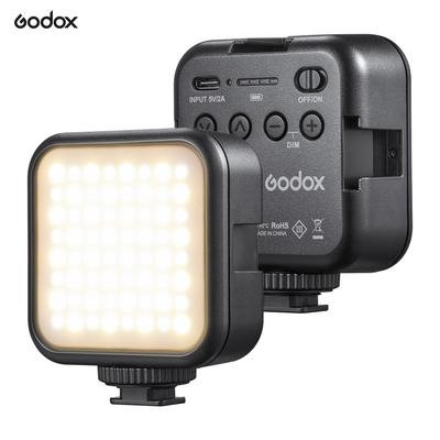 Godox LITEMONS LED6Bi Çift Renkli Sıcaklık LED Video Işığı Şarj Edilebilir Mini Dolgu Işığı
