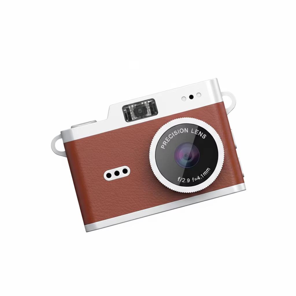 Retro Mini Keychain Camera for Students and Children's Travel Parties