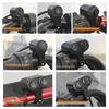 LED Aluminum Alloy Multi-function Motorcycle Handlebar Switch with Double Flash and Spotlight Headlight