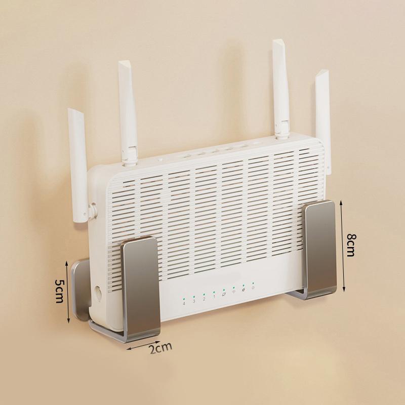 Router Storage Box Wall Artifact Set-Top Box Wall-Mounted Fixture Support Bracket Wifi Placement Rack